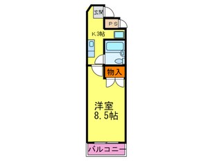 ロフト釜座御池の物件間取画像